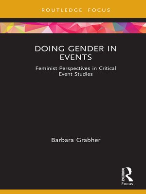 cover image of Doing Gender in Events